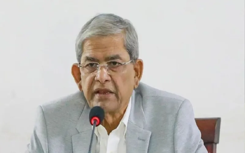 বিএনপি কোনো দরকষাকষি বা পিআর পদ্ধতিতে যেতে চায় না: মির্জা ফখরুল